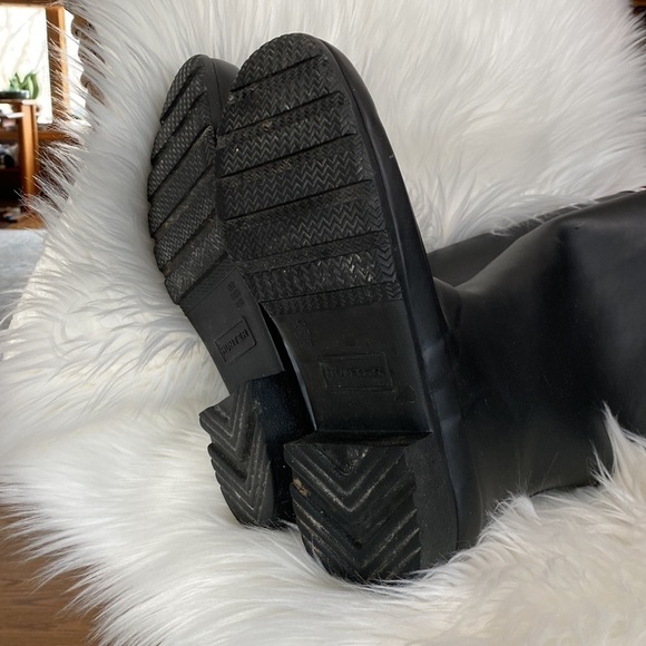 Hunter original tour packable rain boots tall size 8 - Picture 5 of 10
